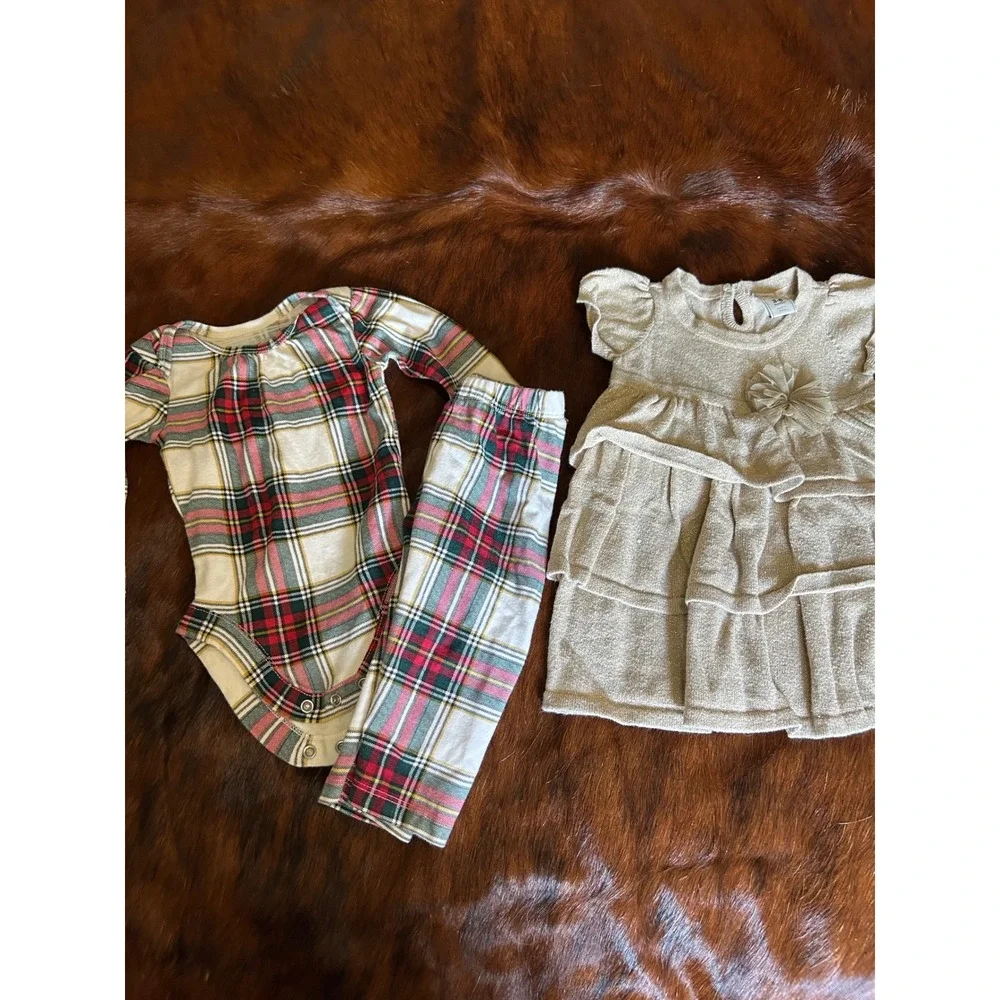 Carter's Gerber Baby Girl Clothing Lot Bodysuits Leggings Dresses 36 Pieces